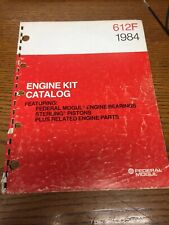 Vintage 1984 FEDERAL-MOGUL Sterling Pistons Engine Kit Catalog 612f picture