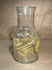 Vintage Mid Century Libbey Glass Co Wheat Pattern Juice Pitcher / Jug No Lid picture