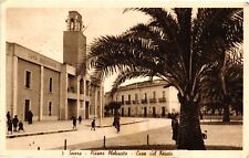 Vintage Postcard- Casa Del Fascio, Piazza Plebiscito, Severo UnPost 1910 picture