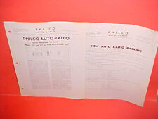 1936 OLDSMOBILE PHILCO RADIO INSTALLATION MANUAL MODEL 816 817 818 818K 819 819H picture