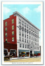 View Of Murphy Building East Horse Carriage St. Louis Illinois IL Postcard picture