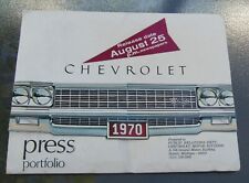 1970 Chevrolet Press Portfolio Introducing The New And Distinctive MONTE CARLO picture