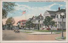 Postcard Third Street West from Silver Street Jacksonville FL  picture