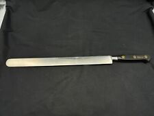Vintage Sabatier Professional 12 inch Blade Round Nose Slicer Knife picture