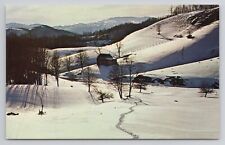 Postcard Farm In The Snow North Carolina Mountains picture