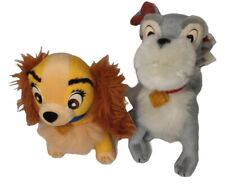 Disney Lady And The Tramp Plush Lady/Tramp Dogs Stuffed Animal Applause picture