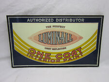 Luminall Paint Sign Store Display Vintage Old Antique picture