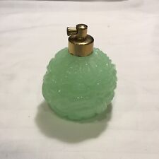 Vintage Irice Jadeite Glass Perfume Bottle, Japan picture