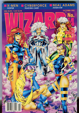 Wizard Magazine #14 NEWSSTAND - RARE - October  1992 - With Poster picture