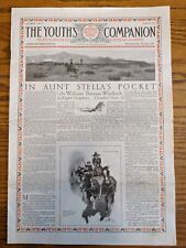 JUNE 21, 1917 THE YOUTH'S COMPANION HISTORIC MILESTONES MAGAZINE RARE VTG EARLY picture