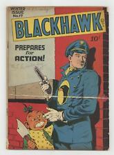 Blackhawk #17 GD+ 2.5 1947 picture
