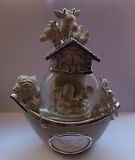 Things Remembered Noah’s Ark Musical Snow Globe Talk To The Animals Engraved /34 picture