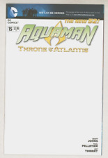Aquaman #15 DC Comic Blank Sketch Cover Variant ~ Geoff Johns Paul Pelletier Art picture
