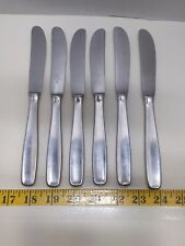 WMF Dinner Knives Frasers Germany Line Stainless Steel Inox Mix Lot Of 6 picture
