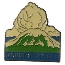 Vintage Mount Saint Helens Washington Eruption Scenic Travel Souvenir Pin picture