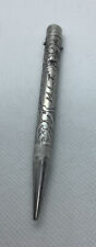 Antique Mabie Todd Fyne Poynt Sterling Engraved Mechanical Pencil picture
