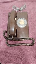 Vintage Western Electric Brown Rotary Telephone, Office Desk Top--  Works picture