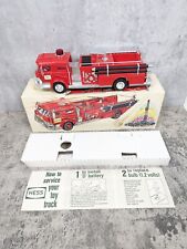 Excellent 1970 Hess Toy Fire Truck in Original Box w/ Insert Light & Motor Works picture