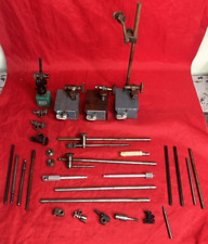 VINTAGE SURFACE GAGE TOOLS w/ SPINDLES & SCRIBES, BROWNING SHARPE 7743 HUGE LOT picture