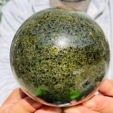 2000g Large Dark Green Olivine Peridot Crystals Sphere Gemstone Healing Reiki picture