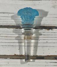 Rosenthal Versace Crystal Bottle Stopper Light Blue picture