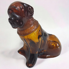 Vintage Avon Spicy After Shave Bernard Dog Shape Cologne Collectible 20% Remain picture