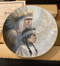 Perillo Collector Plate THE ARAPAHO NATION by Vague Shadows COA & orig box 1987 picture
