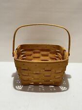 Longaberger Med Berry Basket with Swing Handle Signed & Dated 1996 Vintage picture