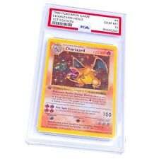 Charizard 1st Edition 4/102 Label + Card + Slab Included picture