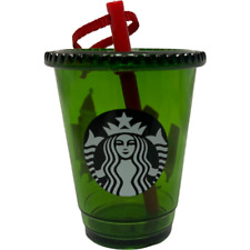 NEW Starbucks 2019 GREEN Tumbler Holiday Christmas Ornament JAPAN ULTRA RARE LE picture