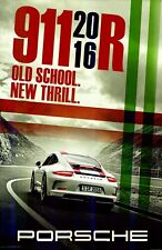 AWESOME PORSCHE POSTER 911R OLD SCHOOL NEW THRILL picture