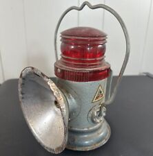 UNTESTED Antique Delta Rail Road Train Miner Lantern Powerlite Antiqu picture