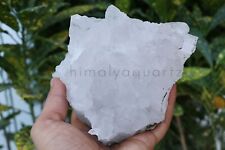 Beautiful White & Green Quartz 1.405 Kg Clear Crystal Healing Mineral Specimens picture