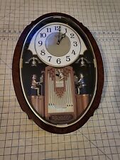 SMALL WORLD RHYTHM MOVEMENT CLOCK BWV 1056 Large DUAL ORGANISTS RETIRED  picture