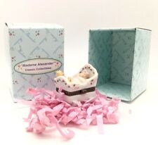 Porcelain Hinged Box Madame Alexander Rock-A-Bye Baby. New Mom, Nursery decor. picture