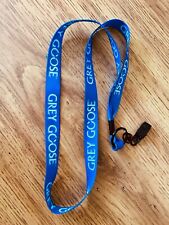Grey Goose Vodka blue fabric lanyard NEW picture