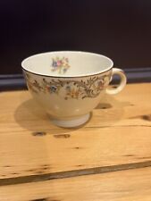 Taylor Smith Taylor TS&T  Replacement Tea Cup 1631 Scroll Rose Floral Gold picture