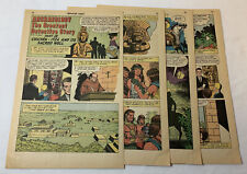 1966 six page cartoon story ~ CHICHEN-ITZA And It's Sacred Well ~ Maya ~ Mexico picture