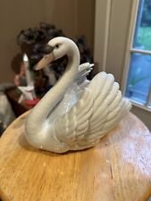 Lladro - Swan with Wings Spread - No. 05231 with Original Box - Never Displayed picture
