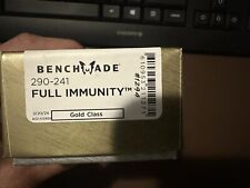 New Benchmade Limited Edition 290-241 Gold Class Full Immunity Carbon Fiber picture