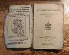 1912 Boy Scouts Of America - The Official Handbook For Boys - 1st Edition 