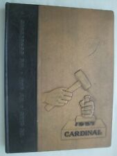 1957 Cardinal Whittier High School Yearbook Annual Whittier California picture