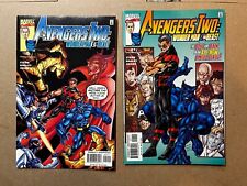 THE AVENGERS TWO WONDER MAN AND THE BEAST #1-2  (NM-) MARVEL COMICS picture
