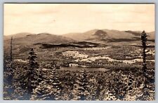 View From Bald Mountain. Rangeley Maine Postcard picture