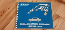 Vintage 1980 Fiat Brava Electrical Diagnostic Manual troubleshooting repair   picture