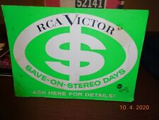 RCA Victor Cardboard Display 10