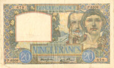 France 20 Francs - P-92b - 1941 - Foreign Paper Money - Paper Money - Foreign picture