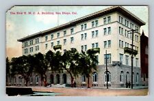 San Diego CA, New Y.M.C.A. Building, Opened 1924, California Vintage Postcard picture