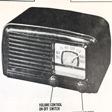 1948 Motorola Radio Model 58A11 58A12 Service Wire Schematic Repair Manual picture
