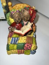 Vintage young’s 1998 twas the night before christmas bear figurines With Box picture